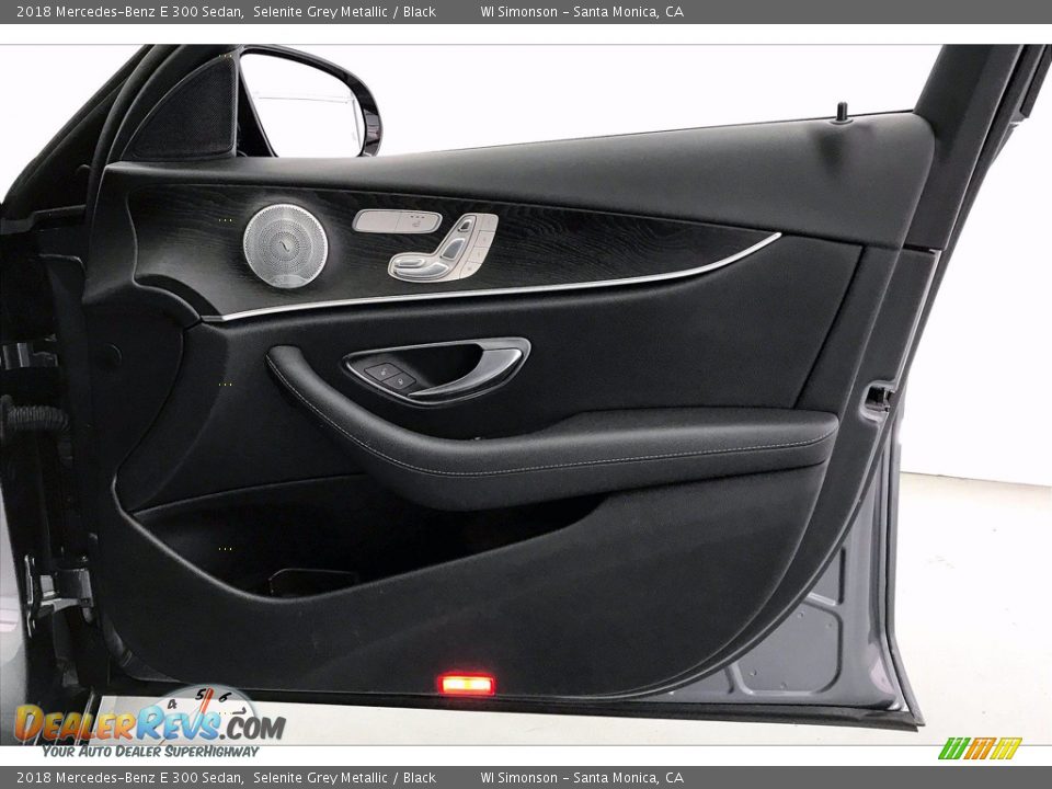 2018 Mercedes-Benz E 300 Sedan Selenite Grey Metallic / Black Photo #27