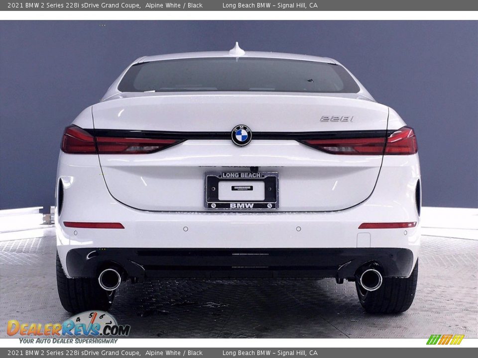 2021 BMW 2 Series 228i sDrive Grand Coupe Alpine White / Black Photo #4