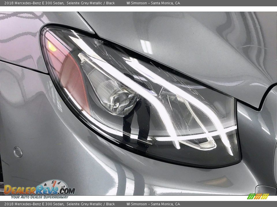 2018 Mercedes-Benz E 300 Sedan Selenite Grey Metallic / Black Photo #28