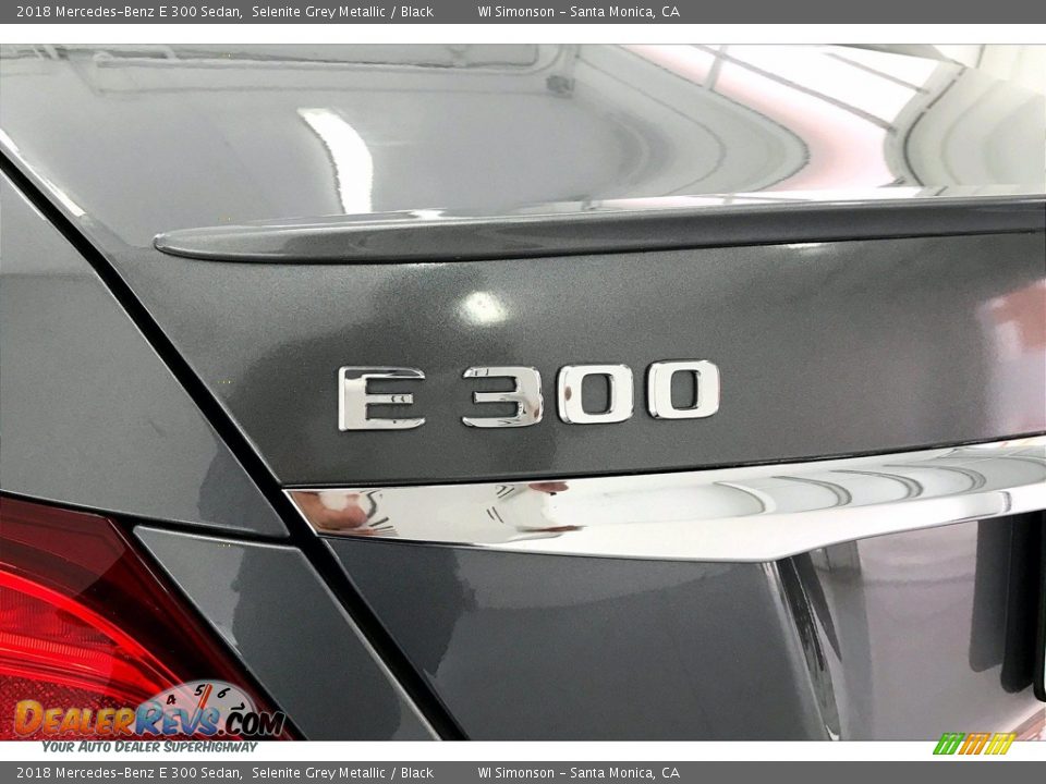 2018 Mercedes-Benz E 300 Sedan Selenite Grey Metallic / Black Photo #31