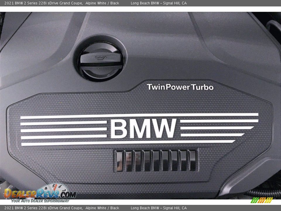 2021 BMW 2 Series 228i sDrive Grand Coupe Alpine White / Black Photo #11