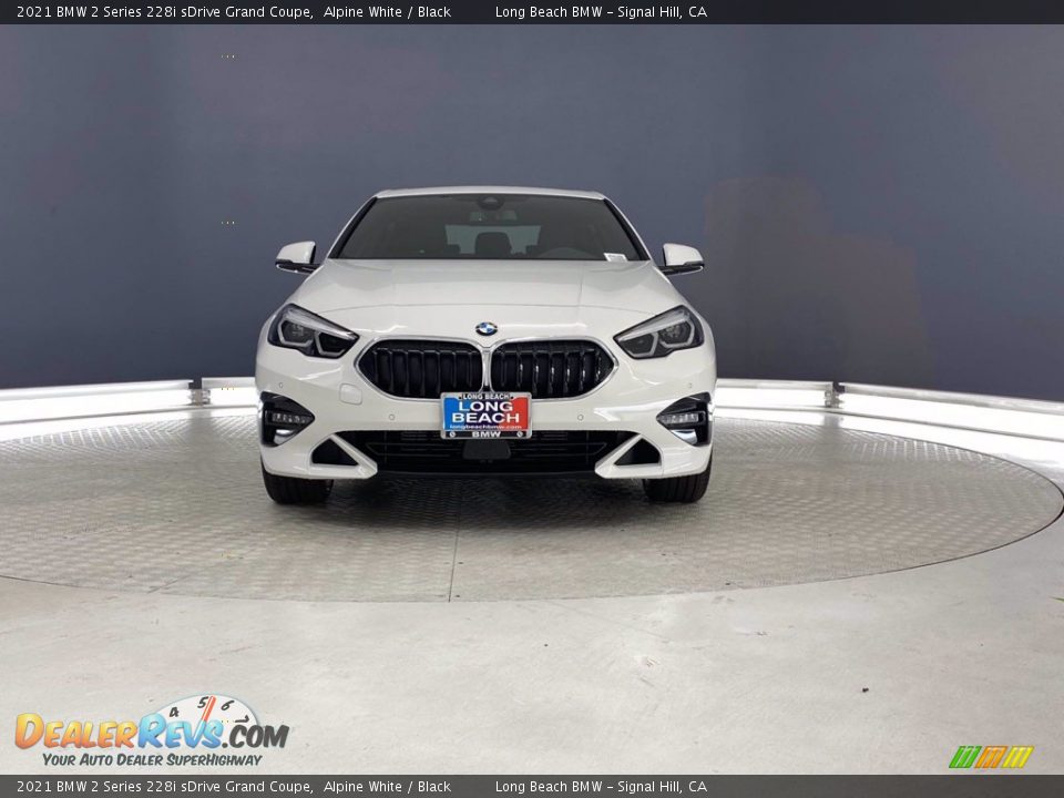 2021 BMW 2 Series 228i sDrive Grand Coupe Alpine White / Black Photo #2