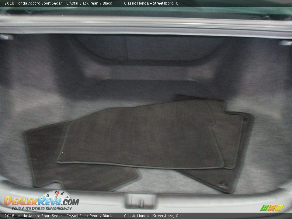2018 Honda Accord Sport Sedan Crystal Black Pearl / Black Photo #20