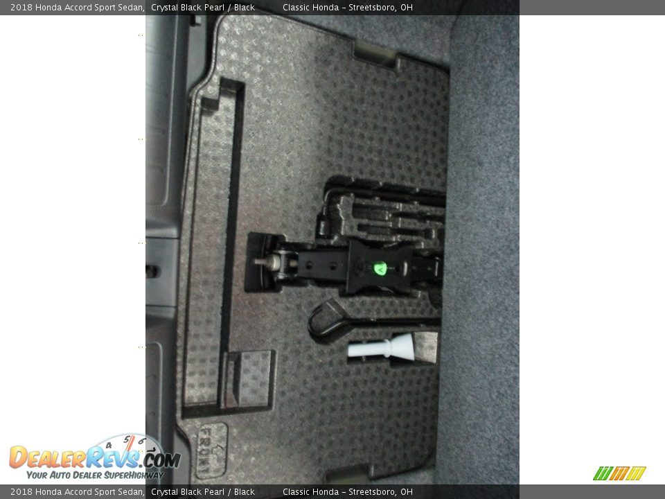 2018 Honda Accord Sport Sedan Crystal Black Pearl / Black Photo #21