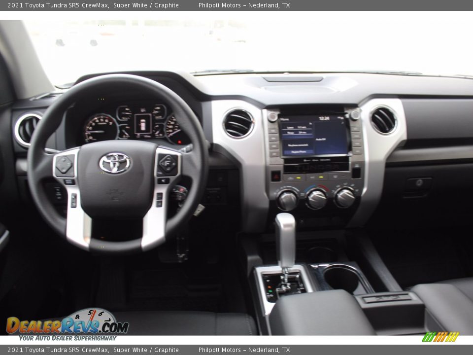 2021 Toyota Tundra SR5 CrewMax Super White / Graphite Photo #20