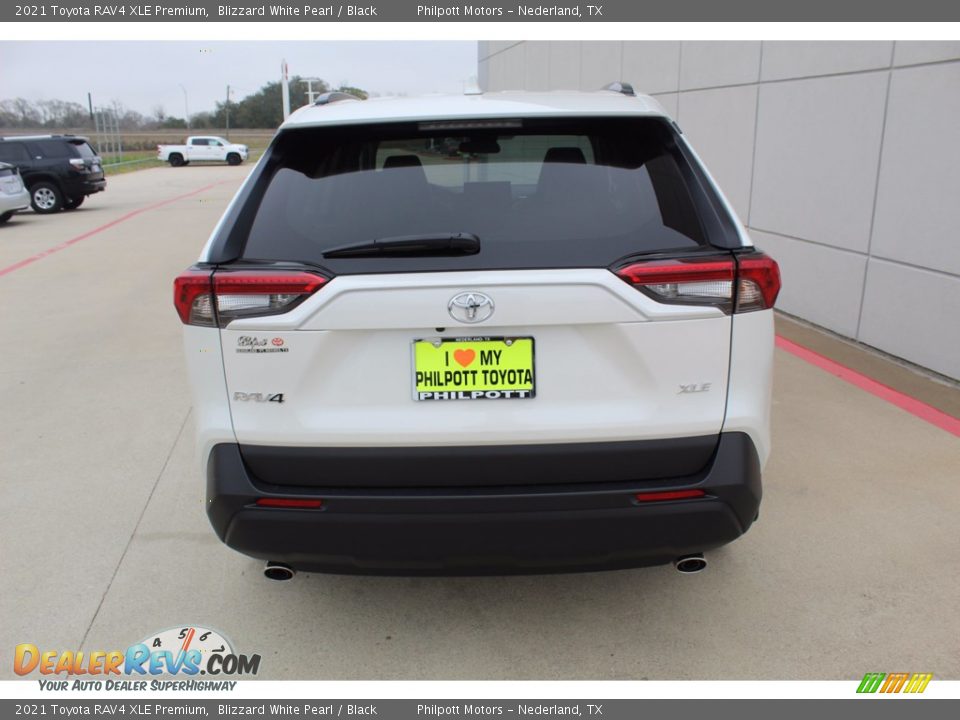 2021 Toyota RAV4 XLE Premium Blizzard White Pearl / Black Photo #7