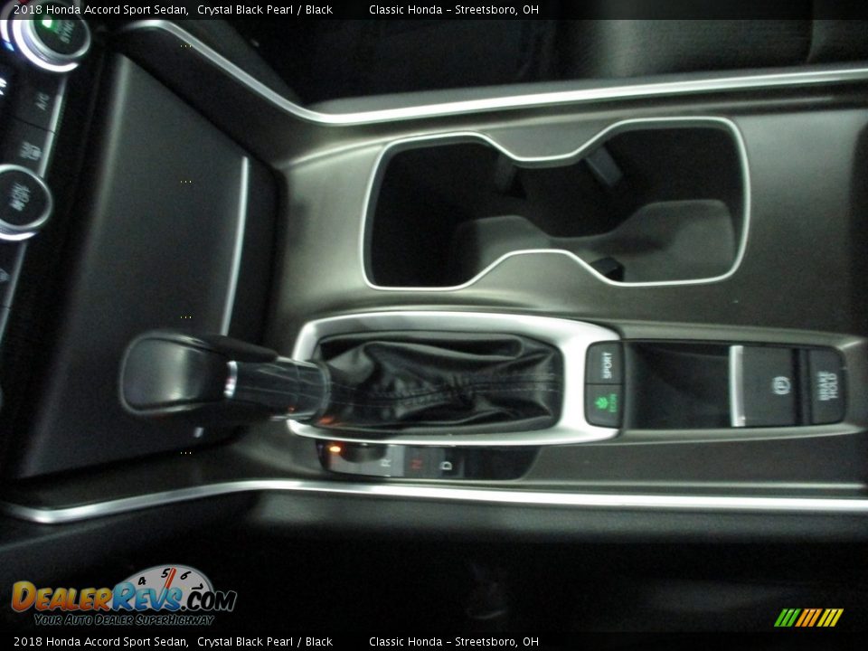 2018 Honda Accord Sport Sedan Crystal Black Pearl / Black Photo #33