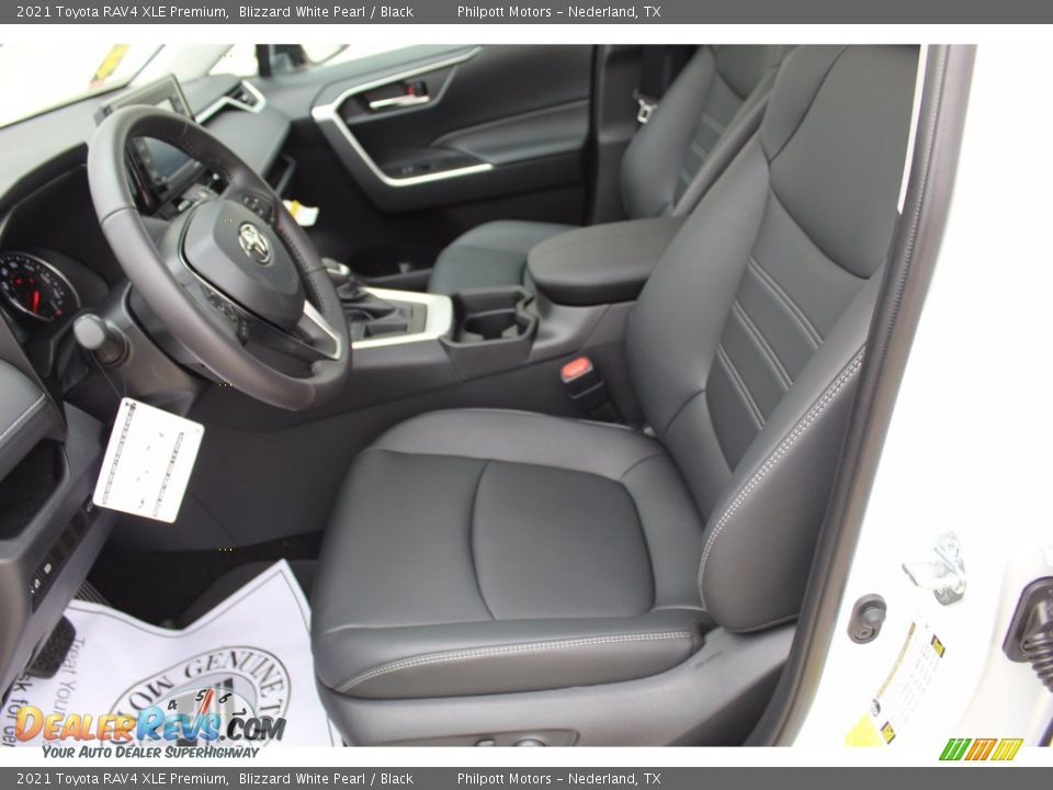 2021 Toyota RAV4 XLE Premium Blizzard White Pearl / Black Photo #10
