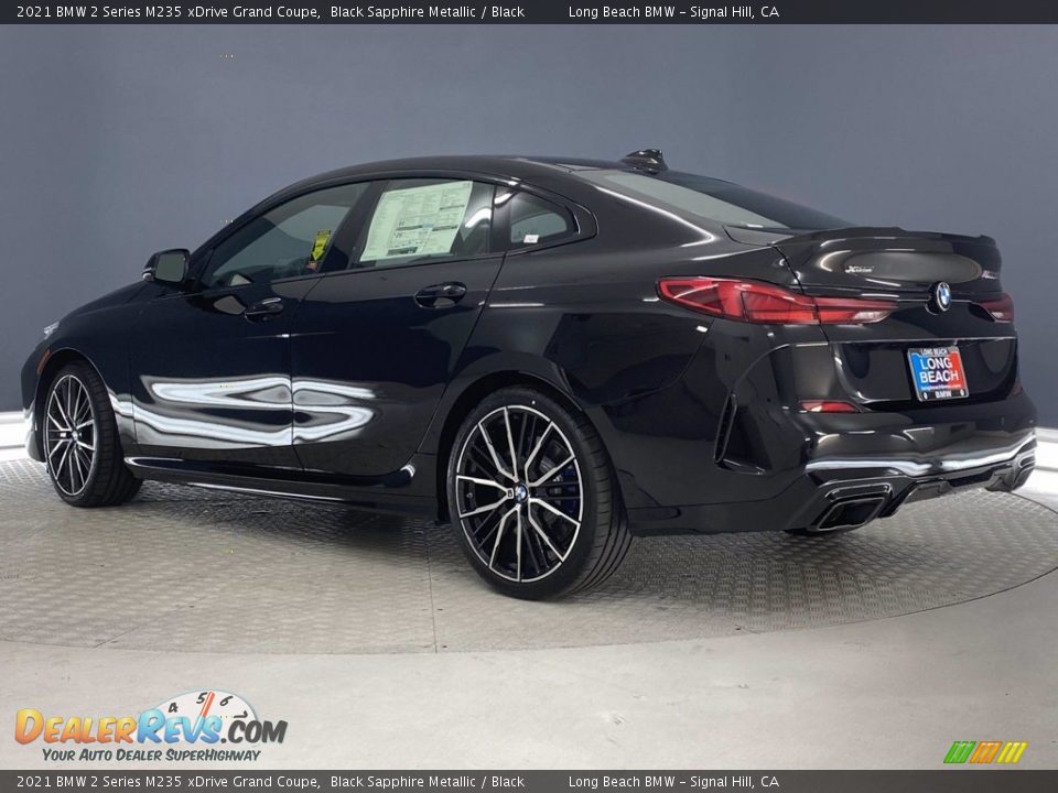 2021 BMW 2 Series M235 xDrive Grand Coupe Black Sapphire Metallic / Black Photo #5