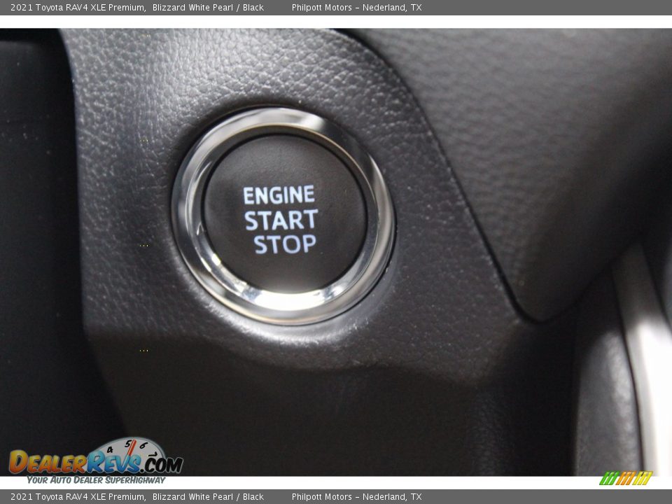 2021 Toyota RAV4 XLE Premium Blizzard White Pearl / Black Photo #17