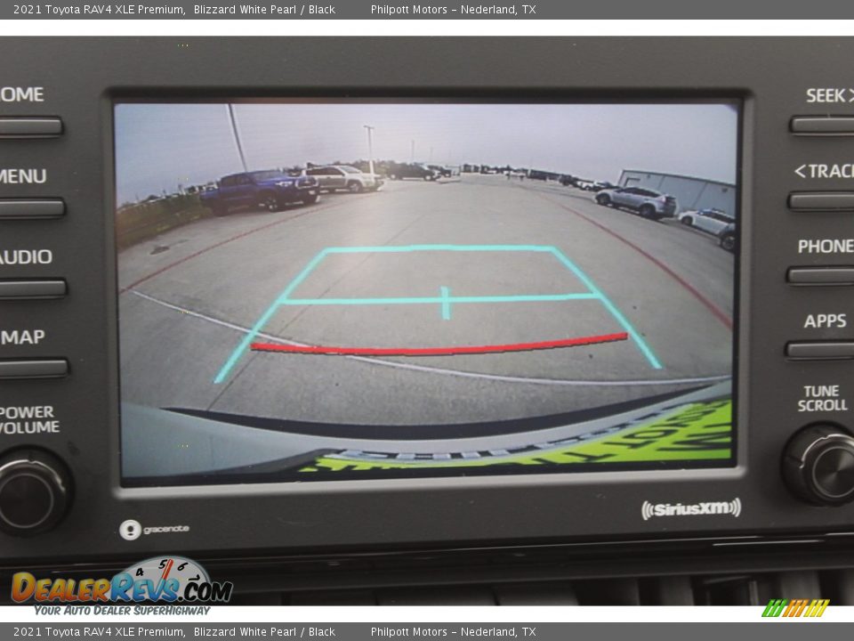 2021 Toyota RAV4 XLE Premium Blizzard White Pearl / Black Photo #18