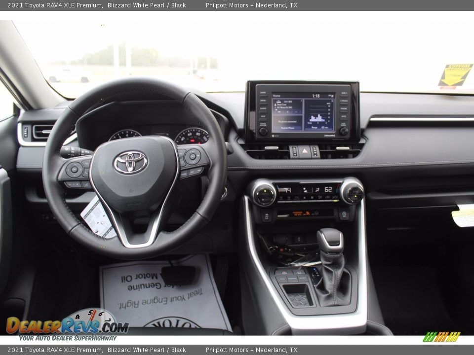 2021 Toyota RAV4 XLE Premium Blizzard White Pearl / Black Photo #22