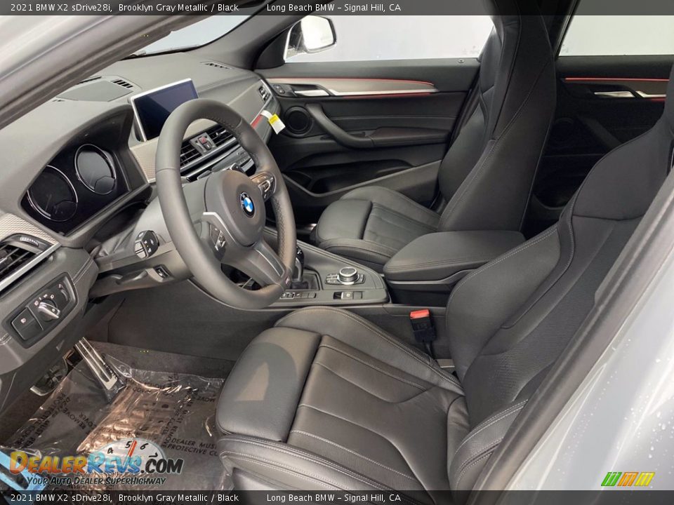 2021 BMW X2 sDrive28i Brooklyn Gray Metallic / Black Photo #14