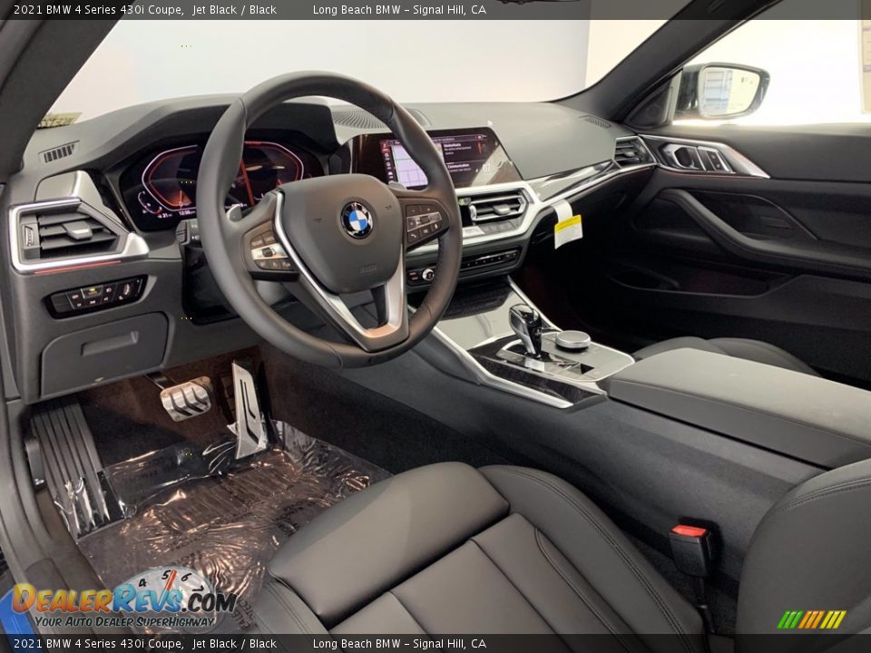 2021 BMW 4 Series 430i Coupe Jet Black / Black Photo #5