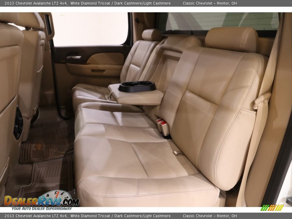 2013 Chevrolet Avalanche LTZ 4x4 White Diamond Tricoat / Dark Cashmere/Light Cashmere Photo #20