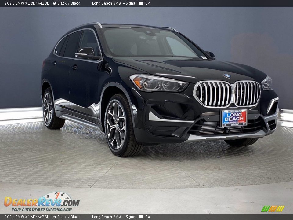 2021 BMW X1 sDrive28i Jet Black / Black Photo #4