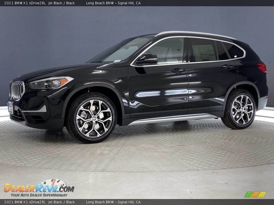 2021 BMW X1 sDrive28i Jet Black / Black Photo #7