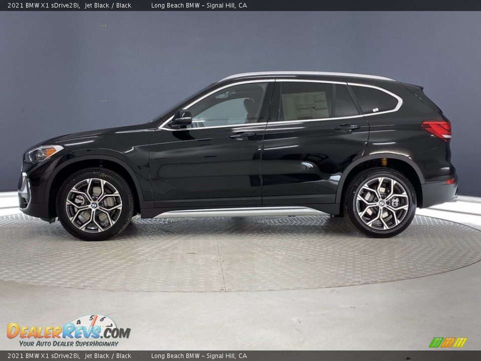 2021 BMW X1 sDrive28i Jet Black / Black Photo #8