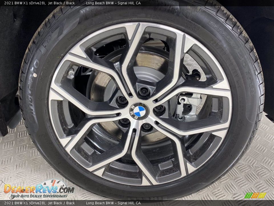 2021 BMW X1 sDrive28i Jet Black / Black Photo #12