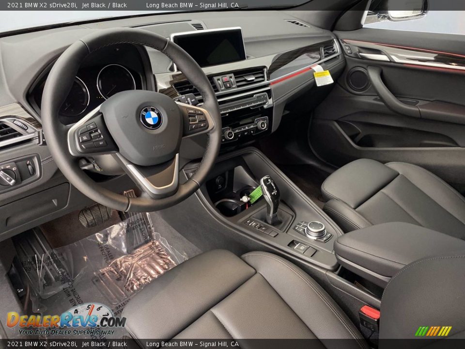 2021 BMW X2 sDrive28i Jet Black / Black Photo #3