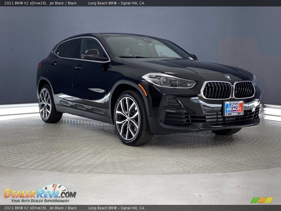 2021 BMW X2 sDrive28i Jet Black / Black Photo #4