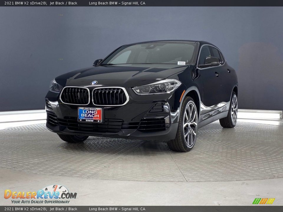 2021 BMW X2 sDrive28i Jet Black / Black Photo #6