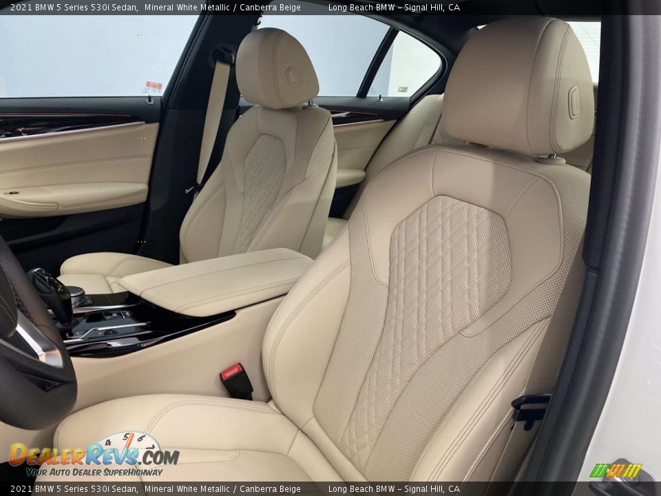 Front Seat of 2021 BMW 5 Series 530i Sedan Photo #18