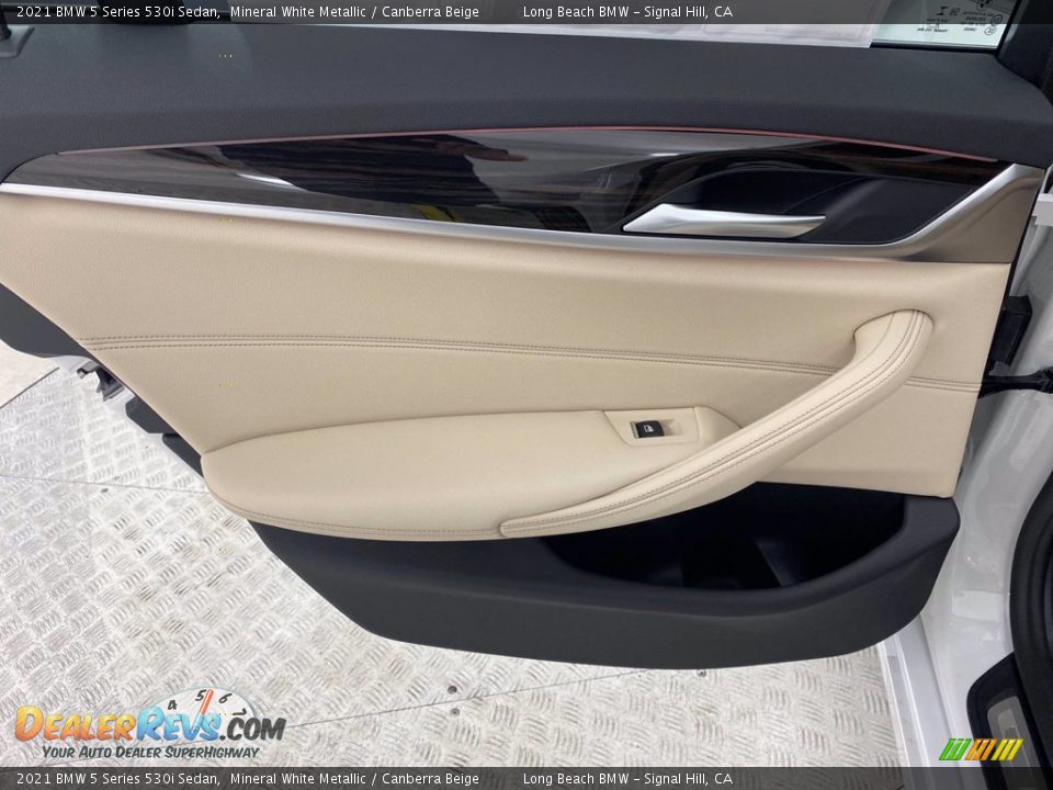 Door Panel of 2021 BMW 5 Series 530i Sedan Photo #19