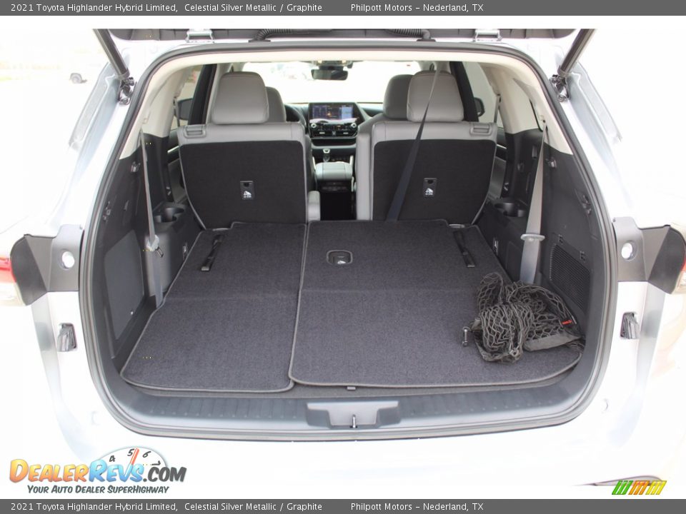 2021 Toyota Highlander Hybrid Limited Celestial Silver Metallic / Graphite Photo #23