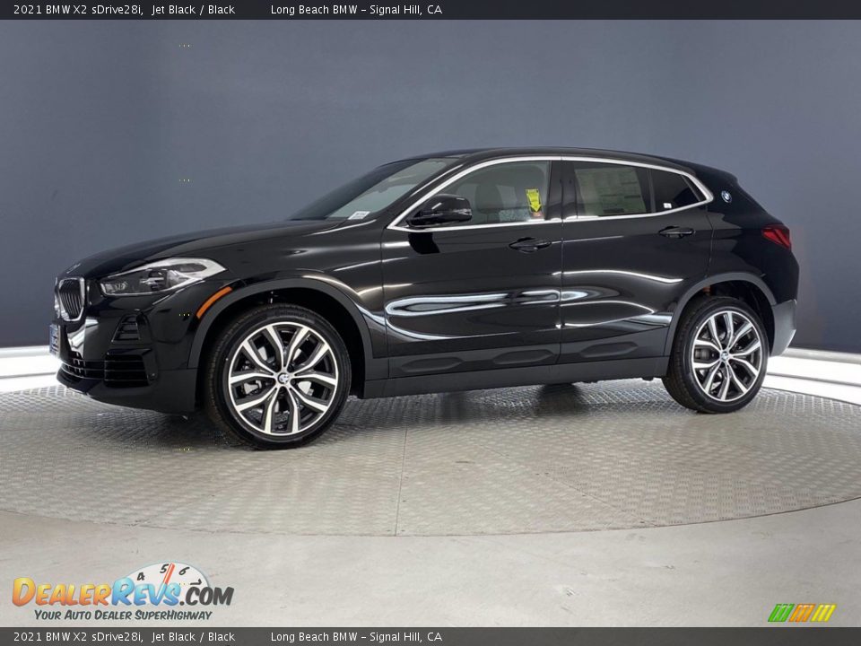 2021 BMW X2 sDrive28i Jet Black / Black Photo #8