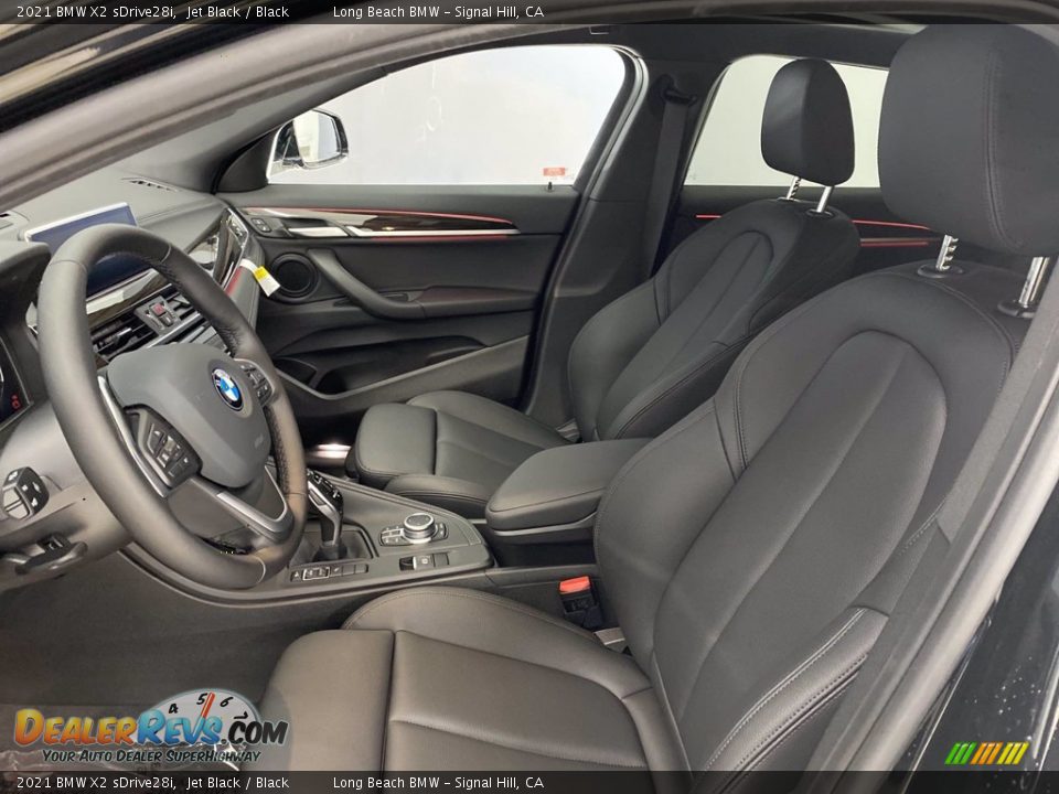 2021 BMW X2 sDrive28i Jet Black / Black Photo #14