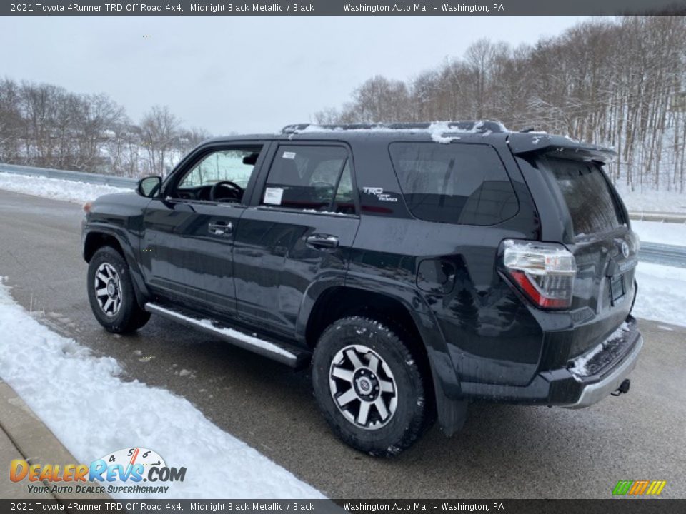 2021 Toyota 4Runner TRD Off Road 4x4 Midnight Black Metallic / Black Photo #2