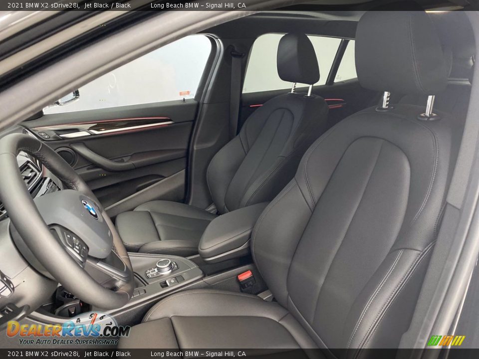 2021 BMW X2 sDrive28i Jet Black / Black Photo #15