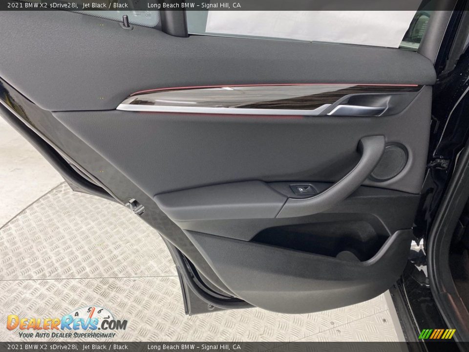 2021 BMW X2 sDrive28i Jet Black / Black Photo #17