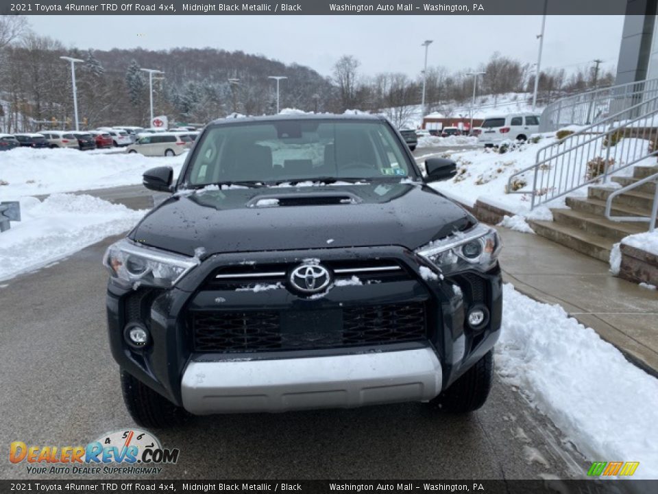 2021 Toyota 4Runner TRD Off Road 4x4 Midnight Black Metallic / Black Photo #12