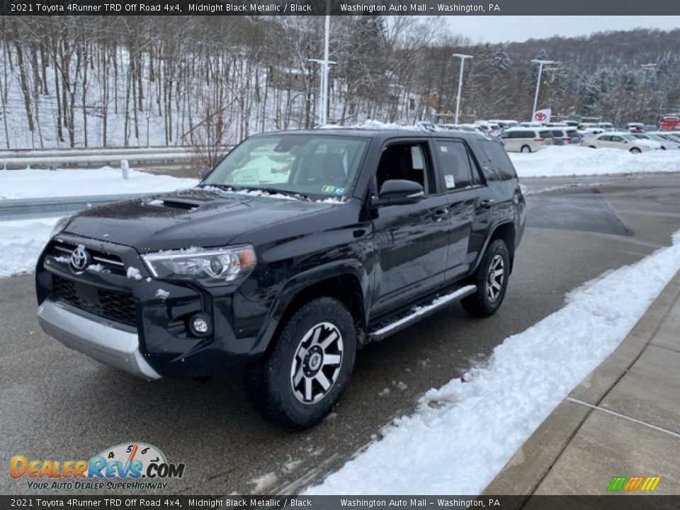 2021 Toyota 4Runner TRD Off Road 4x4 Midnight Black Metallic / Black Photo #13