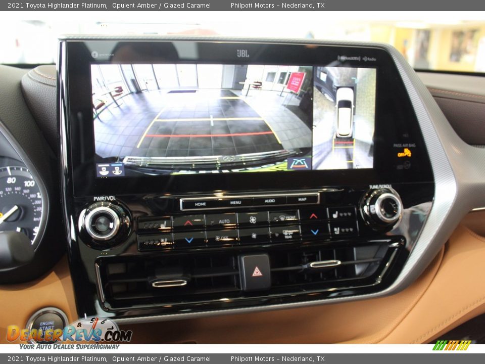2021 Toyota Highlander Platinum Opulent Amber / Glazed Caramel Photo #14