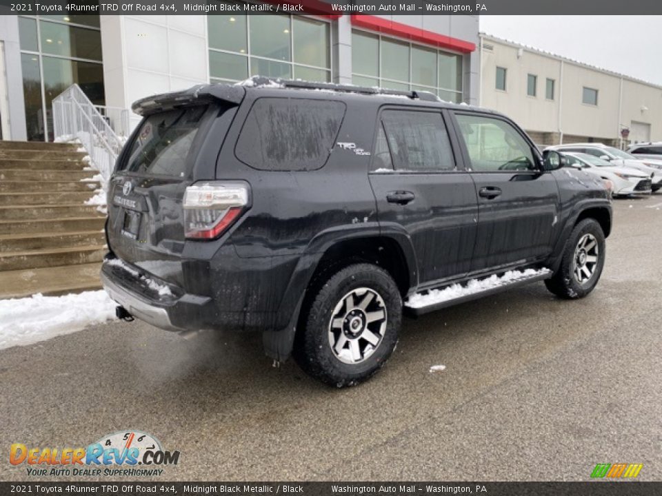 2021 Toyota 4Runner TRD Off Road 4x4 Midnight Black Metallic / Black Photo #14