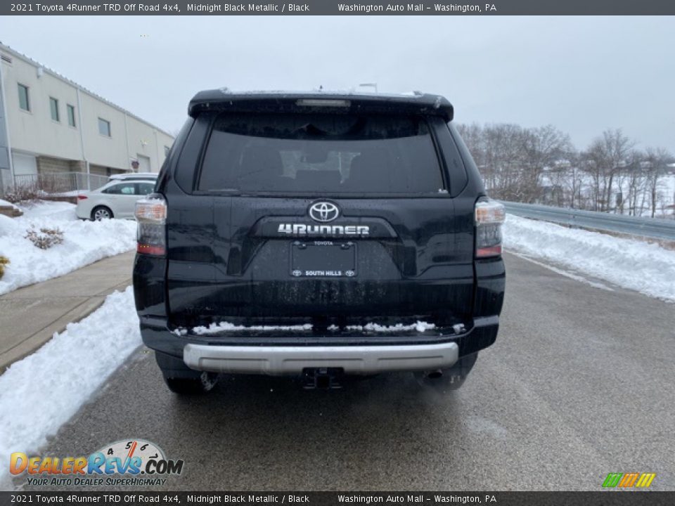 2021 Toyota 4Runner TRD Off Road 4x4 Midnight Black Metallic / Black Photo #15