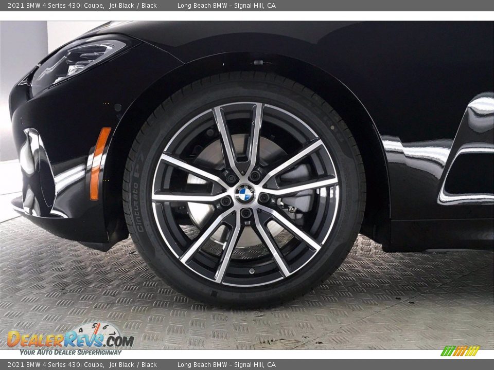 2021 BMW 4 Series 430i Coupe Jet Black / Black Photo #12
