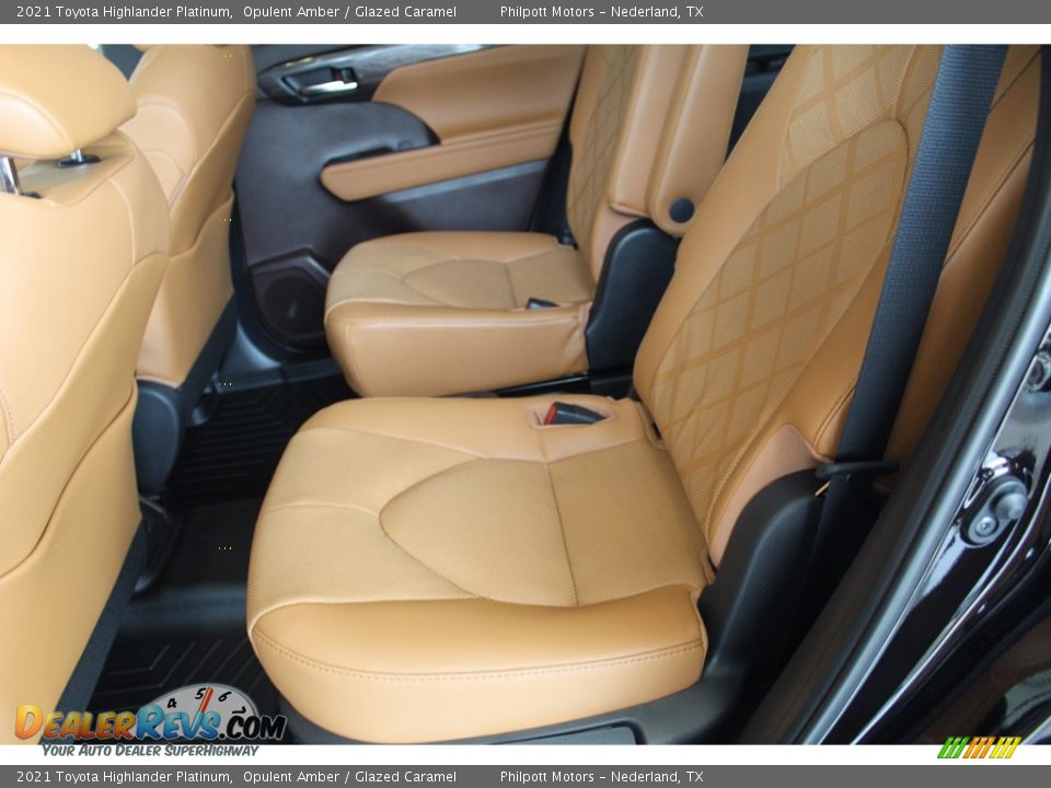 2021 Toyota Highlander Platinum Opulent Amber / Glazed Caramel Photo #17