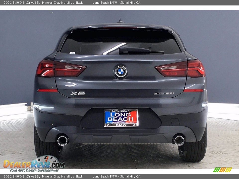 2021 BMW X2 sDrive28i Mineral Gray Metallic / Black Photo #4