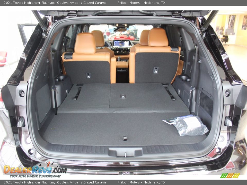 2021 Toyota Highlander Platinum Opulent Amber / Glazed Caramel Photo #20