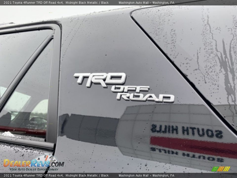 2021 Toyota 4Runner TRD Off Road 4x4 Midnight Black Metallic / Black Photo #26
