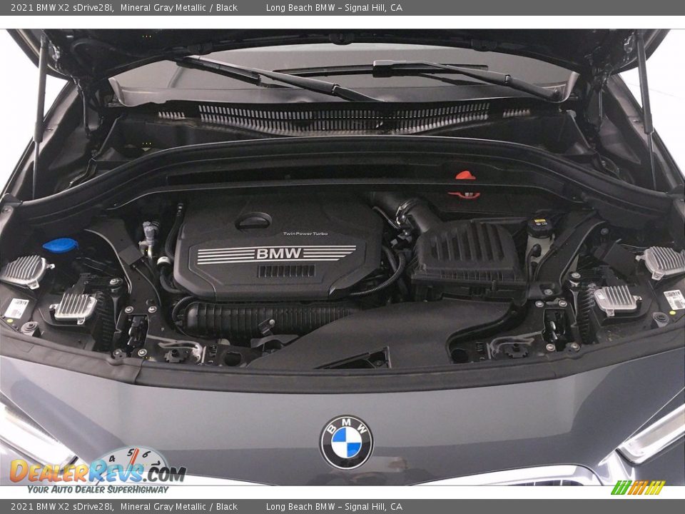 2021 BMW X2 sDrive28i Mineral Gray Metallic / Black Photo #10