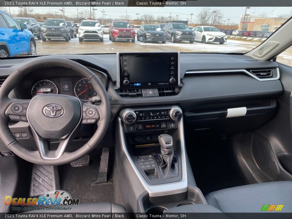 2021 Toyota RAV4 XLE Premium AWD Blizzard White Pearl / Black Photo #4