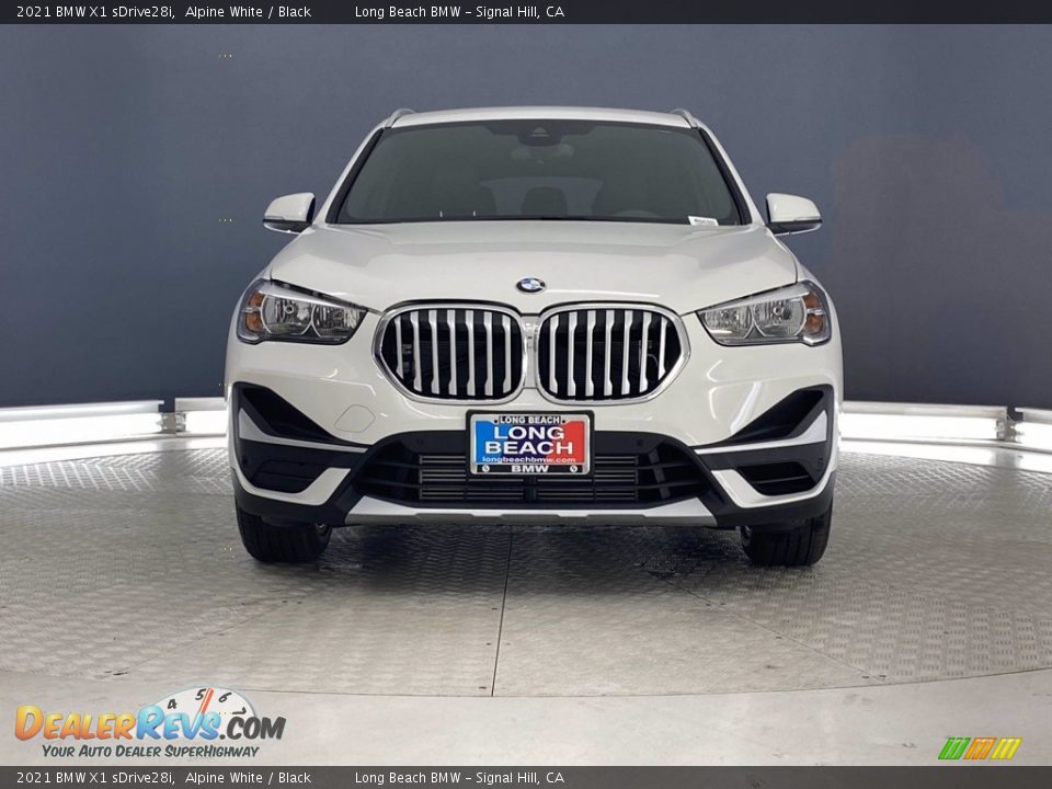 2021 BMW X1 sDrive28i Alpine White / Black Photo #3