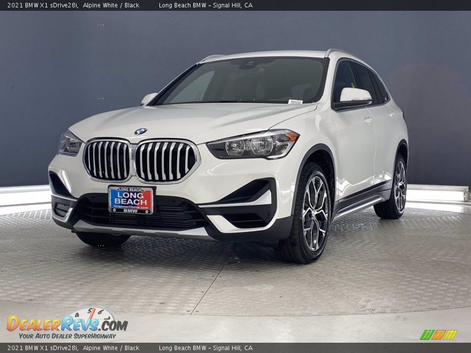 2021 BMW X1 sDrive28i Alpine White / Black Photo #4