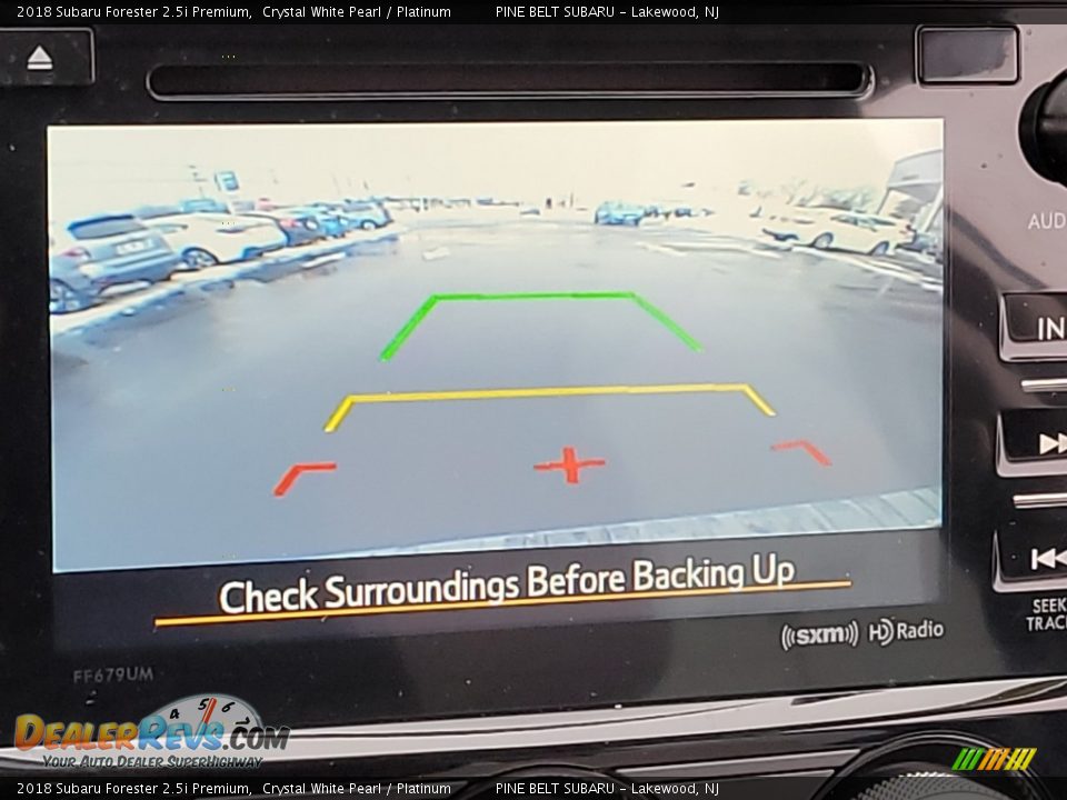 2018 Subaru Forester 2.5i Premium Crystal White Pearl / Platinum Photo #7