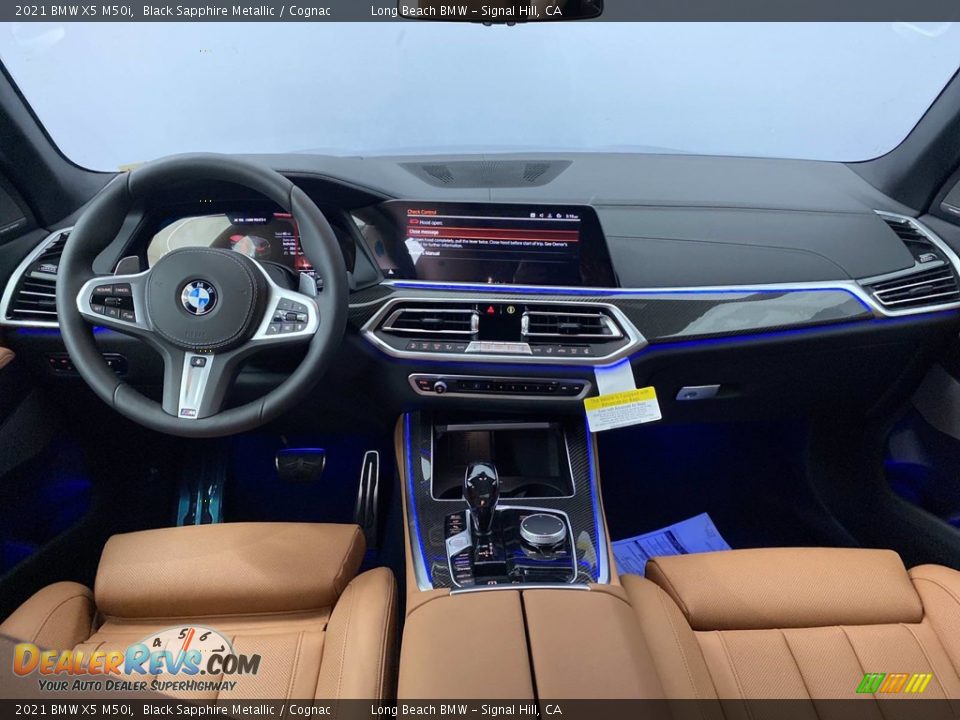 Front Seat of 2021 BMW X5 M50i Photo #18